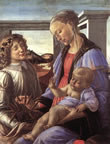 Madonna and Child with Angel, 1470, Isabella Stewart Gardner Museum, Boston